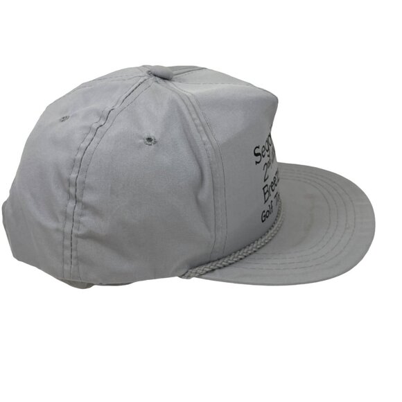 Vintage Segalla C.C. 2nd Annual Breeze Hill Golf Tournament Gray Snapback Hat - Picture 3 of 9